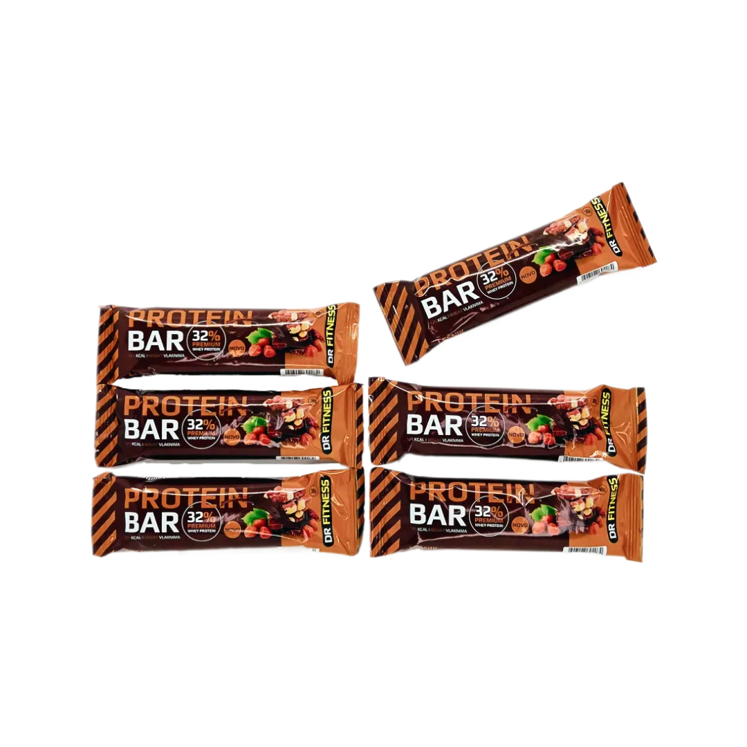 PROTEIN BAR z lešniki, 30g, 5 + 1 gratis