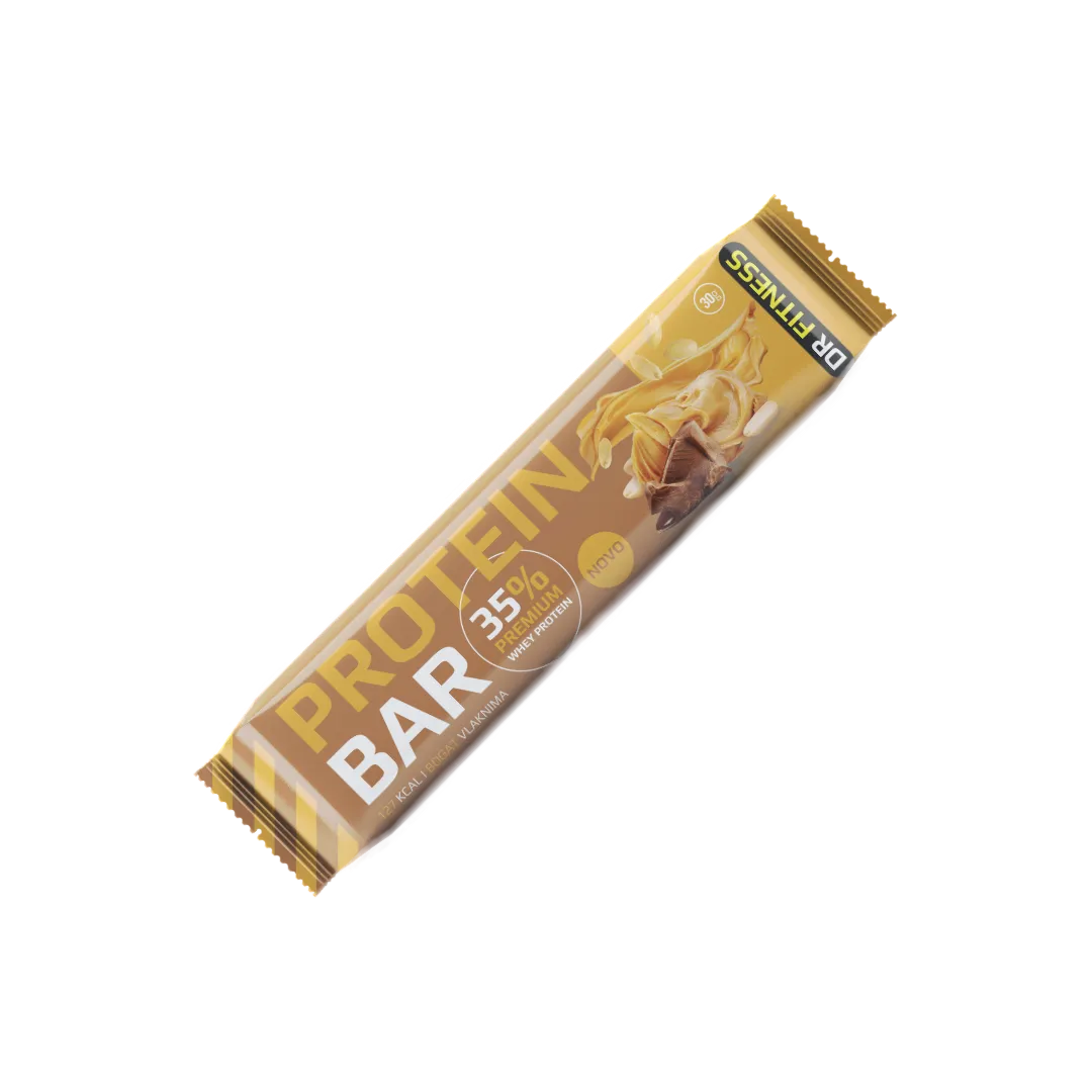 PROTEIN BAR z arašidi in koščki temne čokolade, 30g