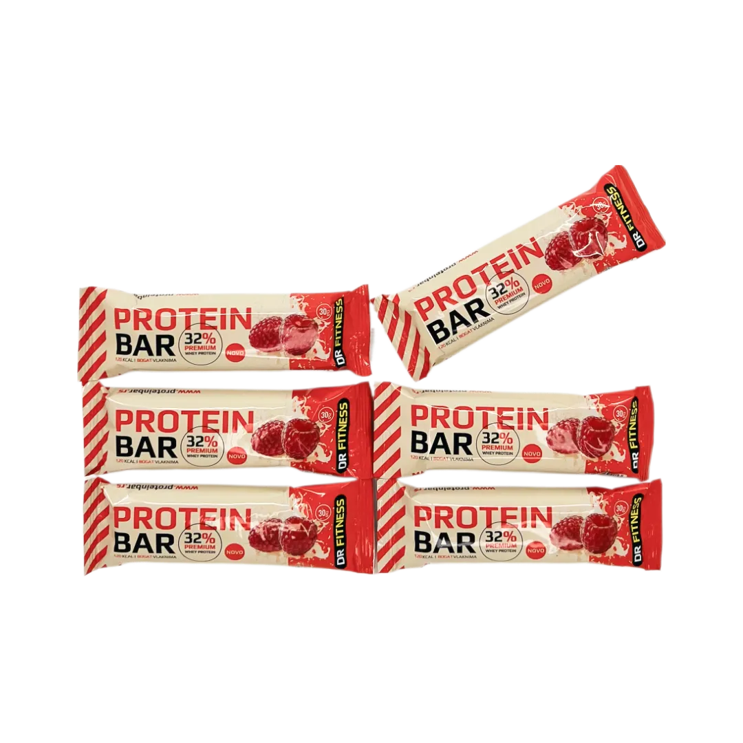 PROTEIN BAR malina, 30g, 5 + 1 gratis