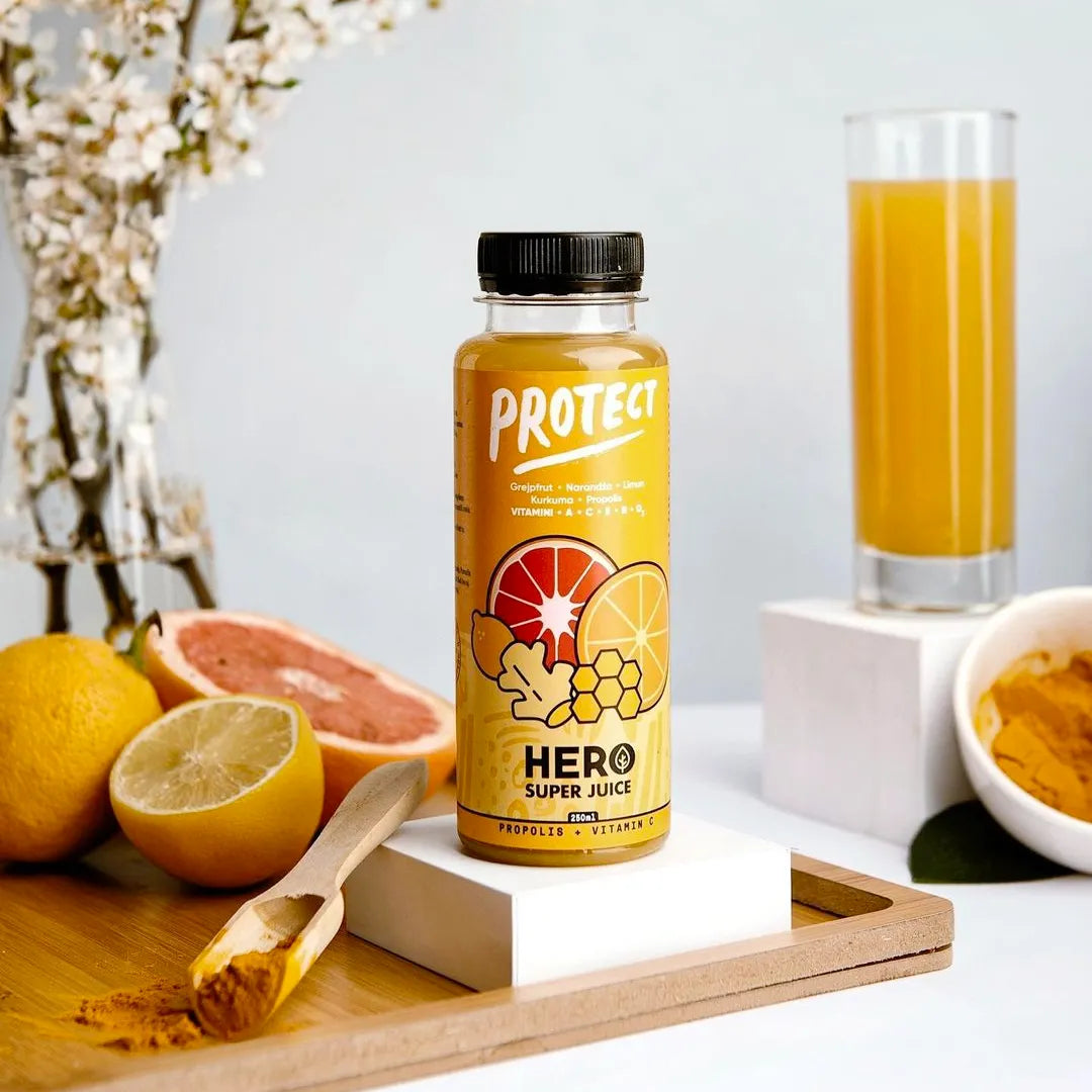 HERO SuperJuice PROTECT, 250ml, 5 + 1 gratis