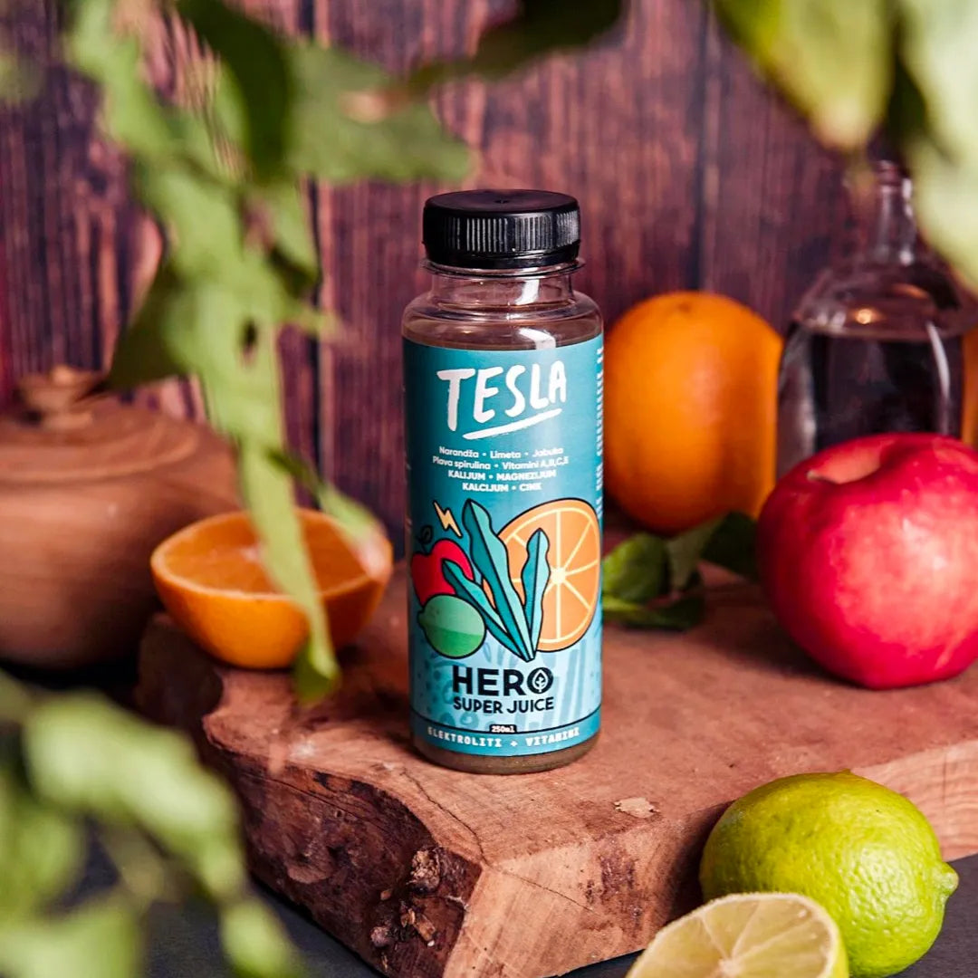 HERO SuperJuice TESLA, 250ml, 5 + 1 gratis